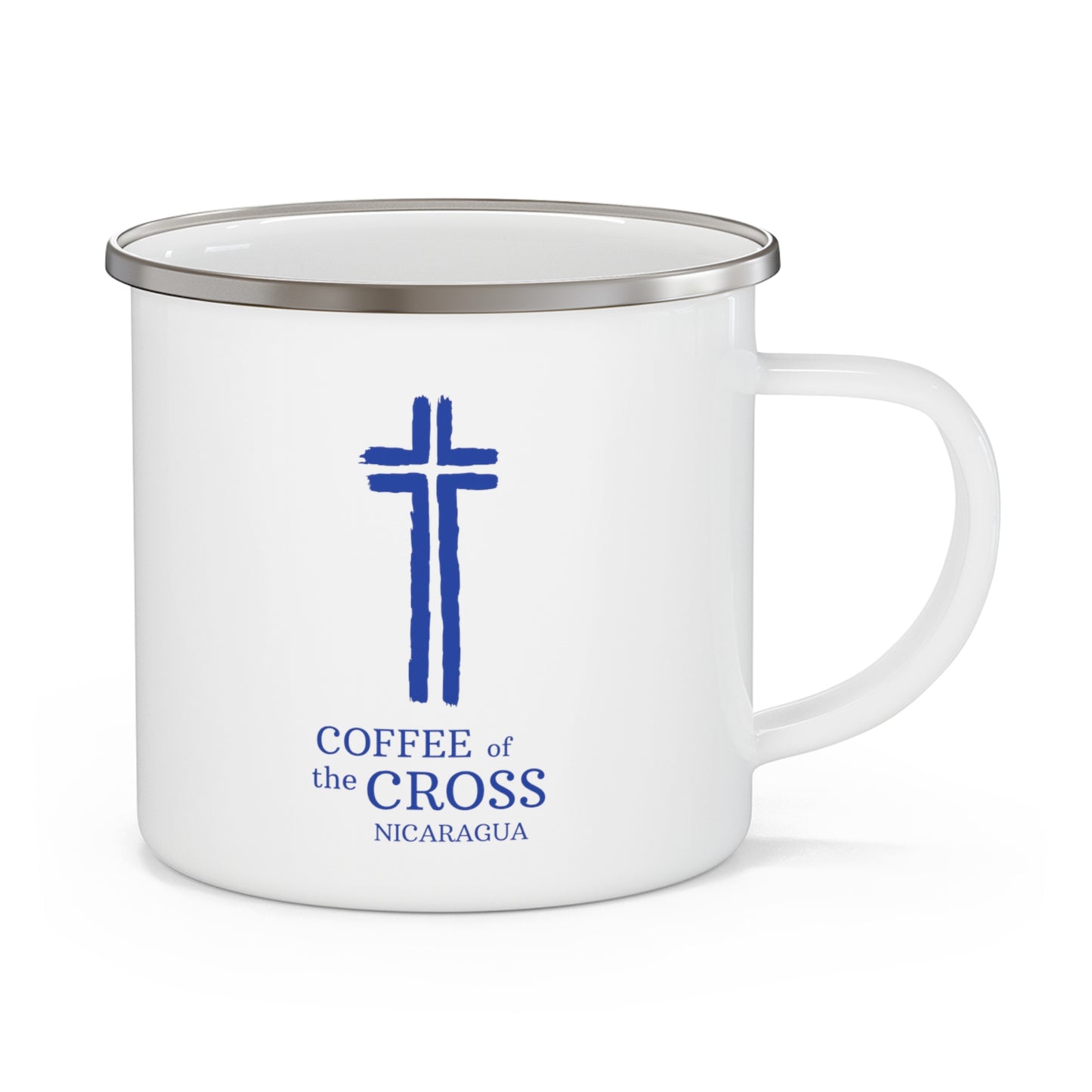 Coffee of the Cross - Enamel Camping Mug