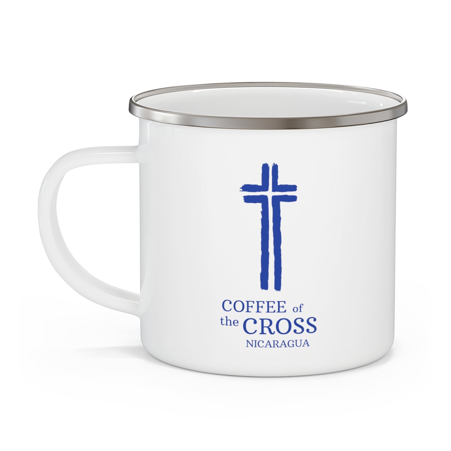 Coffee of the Cross - Enamel Camping Mug