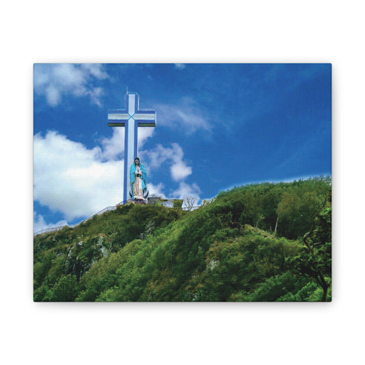 Mountain of Peace Shrine - Canvas Stretched, 0.75"