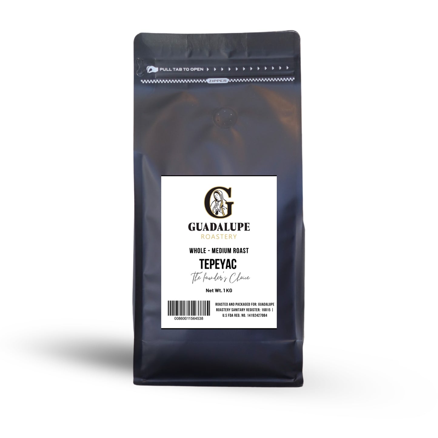 Guadalupe Roastery – 1 KG (2.2 LB) Coffee Bag