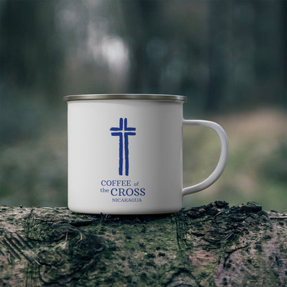 Coffee of the Cross - Enamel Camping Mug