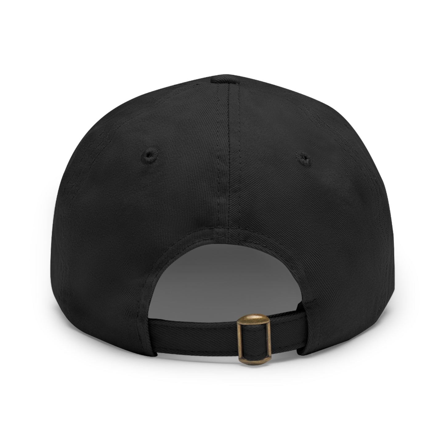 Coffee of the Cross - Dad Hat with Leather Patch (Rectangle)