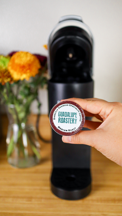 Guadalupe Gold Coffee, Single Serve Coffee Pods – 24 Count | Select Medium or Dark Roast